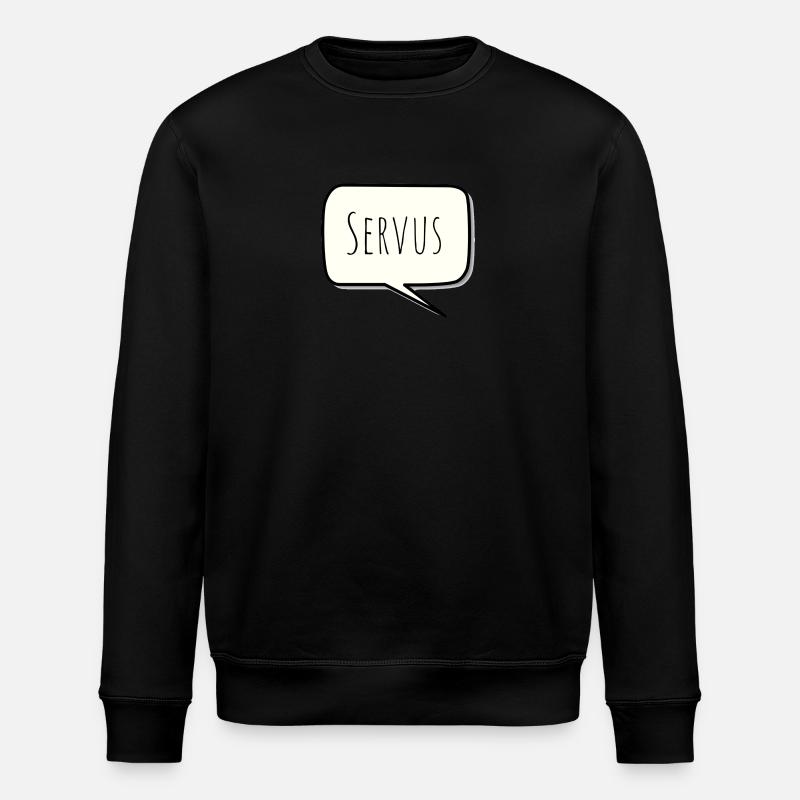 Servus - Stanley/Stella ROLLER Unisex Organic Sweatshirt - black