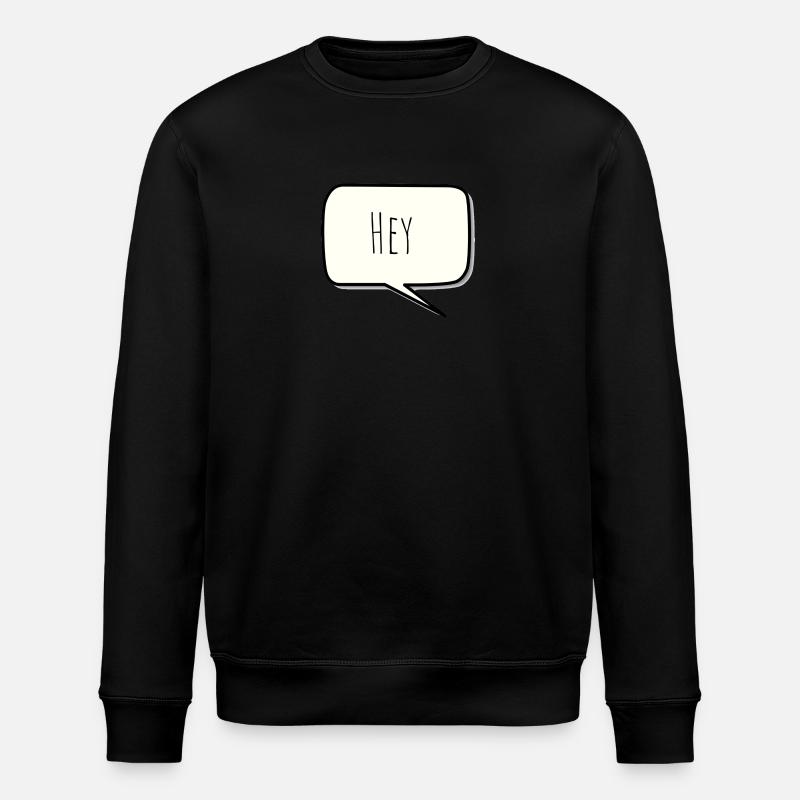 Hey - Stanley/Stella ROLLER Unisex Organic Sweatshirt - black