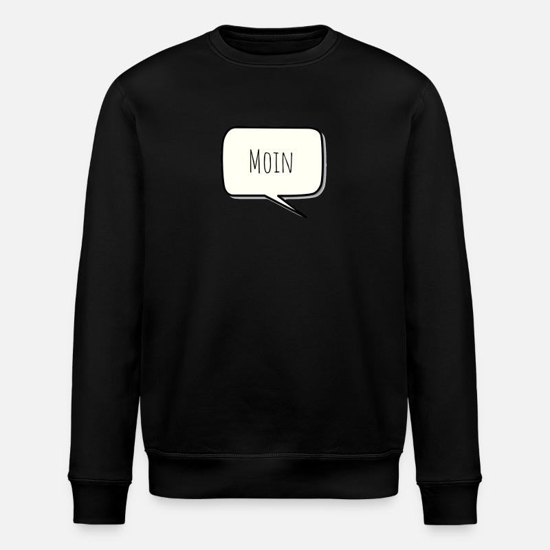 Moin - Stanley/Stella Unisex Bio-Sweatshirt ROLLER - Schwarz