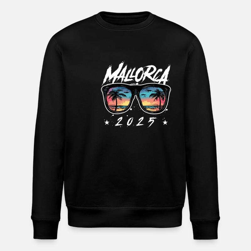 Majorque 2025 - Sweat bio ROLLER Stanley/Stella Unisexe - noir