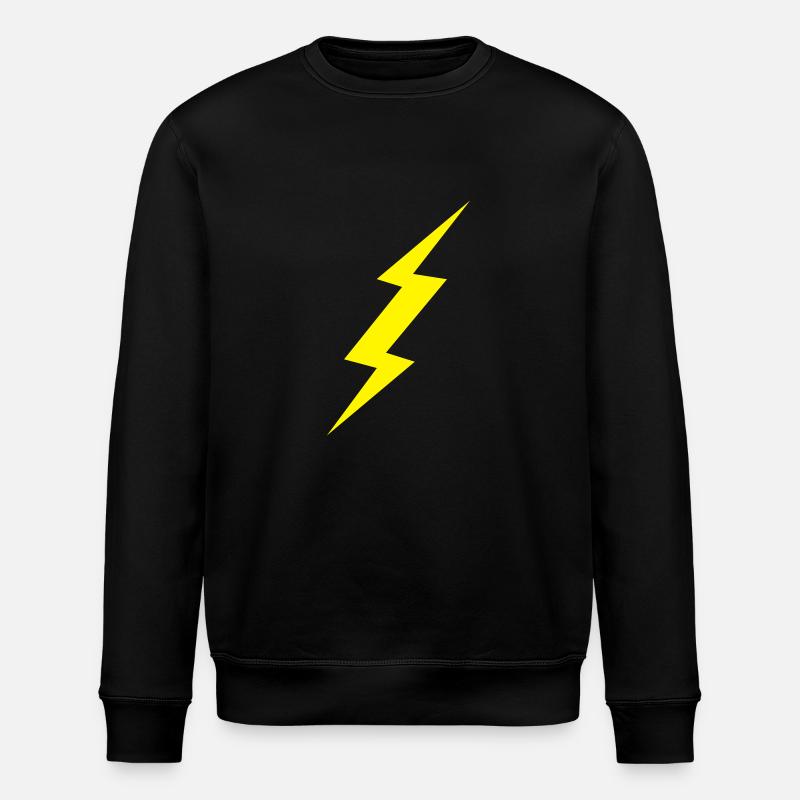 blitz - musik - rave - Stanley/Stella Unisex Bio-Sweatshirt ROLLER - Schwarz