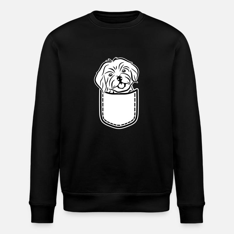 Havanese - Stanley/Stella ROLLER Unisex Organic Sweatshirt - black