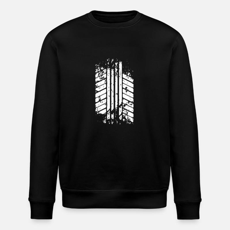Reifen PS Spur - Stanley/Stella Unisex Bio-Sweatshirt ROLLER - Schwarz