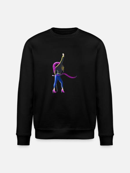 Queenstafiore - Sweat bio ROLLER Stanley/Stella Unisexe - noir