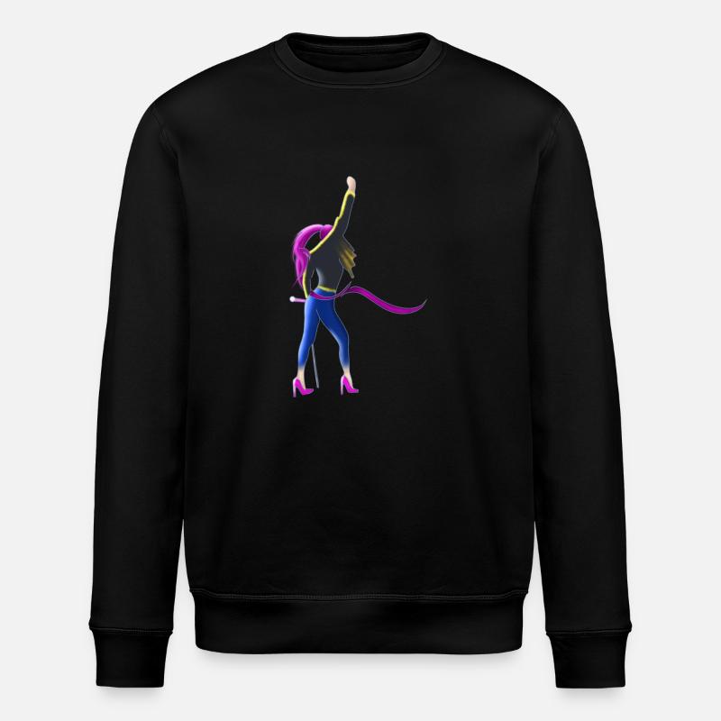 Queenstafiore - Stanley/Stella Unisex Bio-Sweatshirt ROLLER - Schwarz