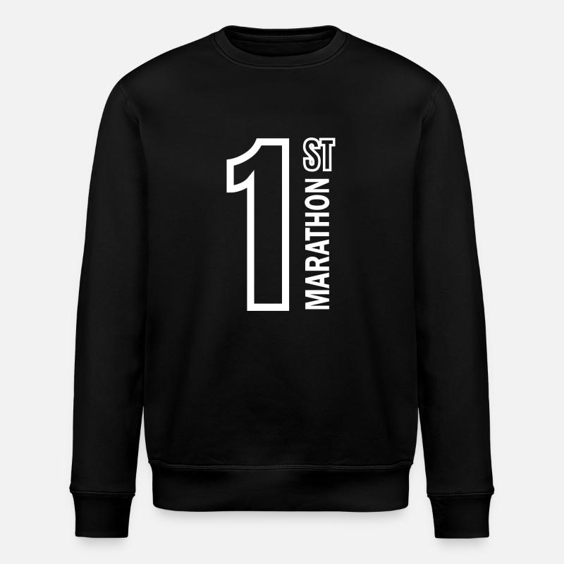 Marathon Courir Jogging - Sweat bio ROLLER Stanley/Stella Unisexe - noir