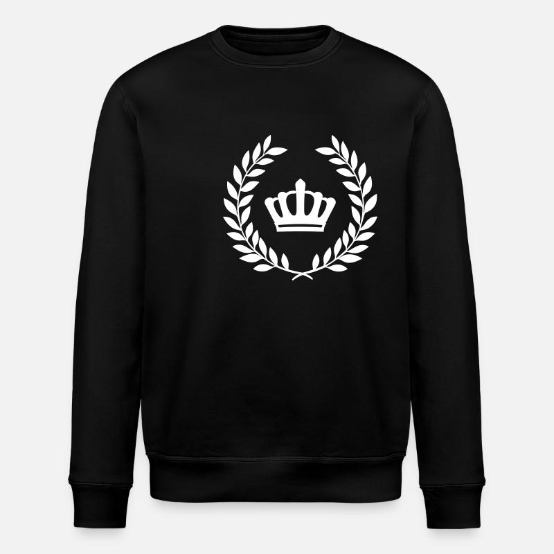 Couronne - Sweat bio ROLLER Stanley/Stella Unisexe - noir
