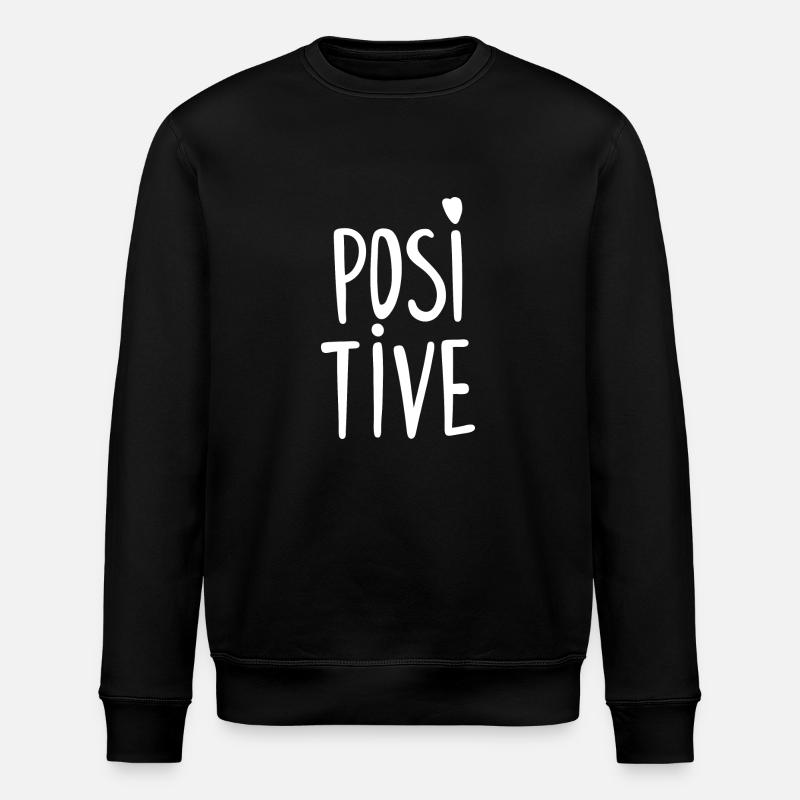 Positiv - Stanley/Stella Unisex Bio-Sweatshirt ROLLER - Schwarz