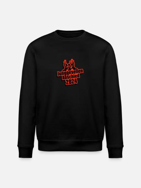 Junggesellenabschied 2024 - Stanley/Stella Unisex Bio-Sweatshirt ROLLER - Schwarz