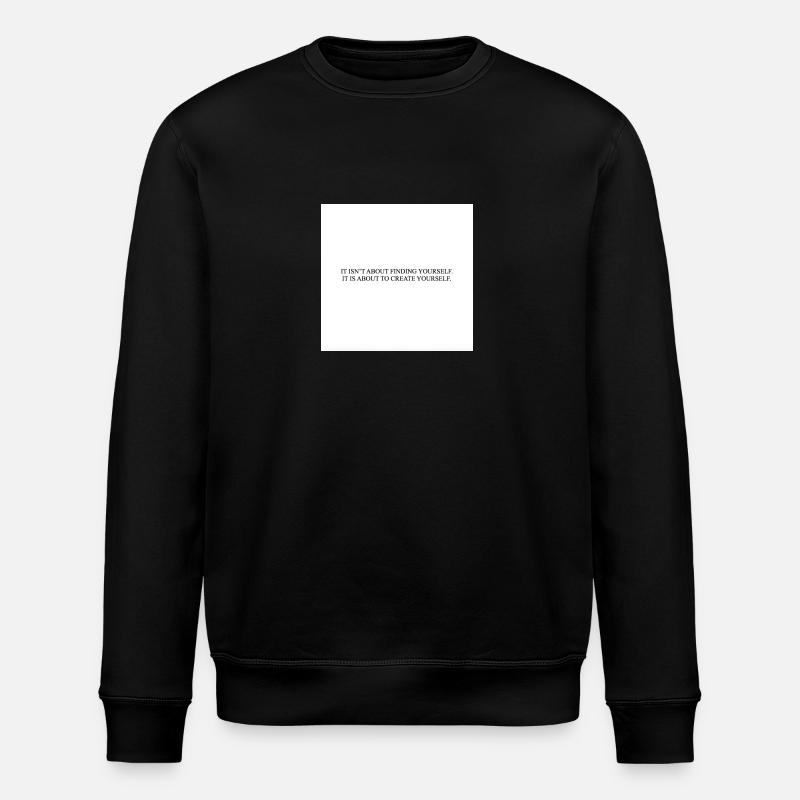 FINDING YOURSELF - Stanley/Stella ROLLER Unisex Organic Sweatshirt - black