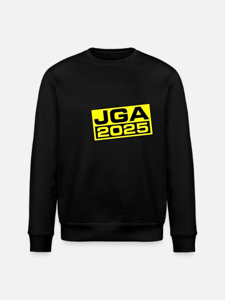 Jga 2025 - Stanley/Stella Unisex Bio-Sweatshirt ROLLER - Schwarz