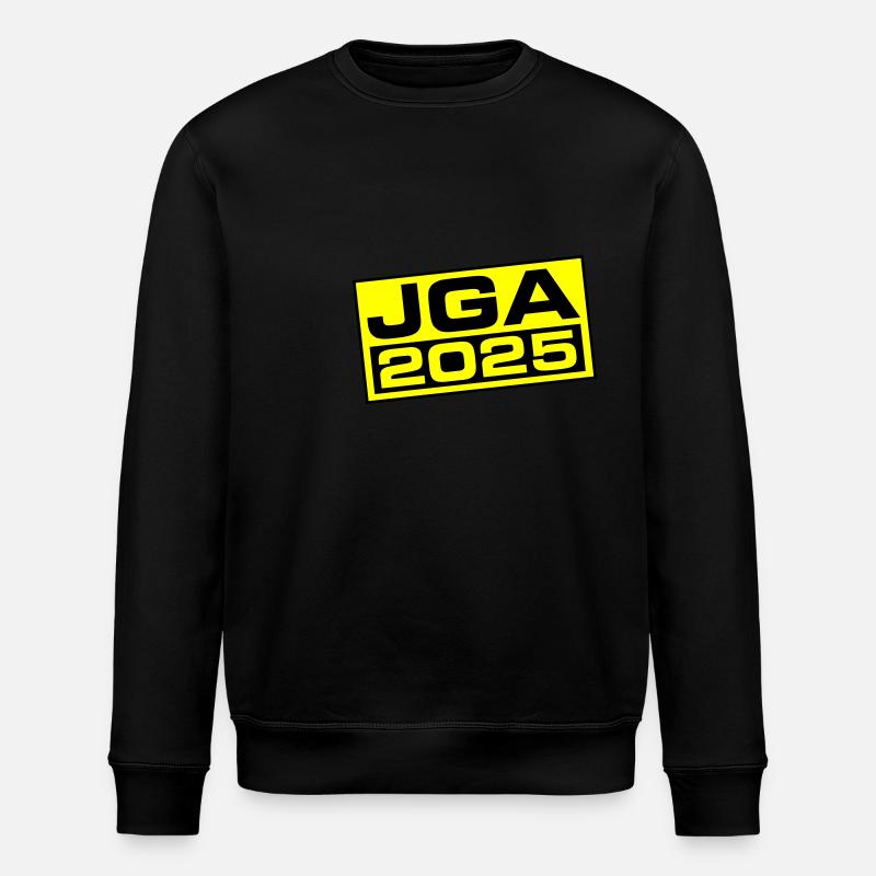 Jga 2025 - Stanley/Stella Unisex Bio-Sweatshirt ROLLER - Schwarz