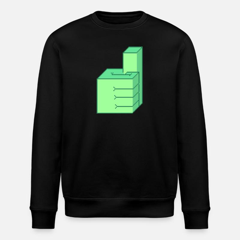 GUTE FPS - Stanley/Stella Unisex Bio-Sweatshirt ROLLER - Schwarz