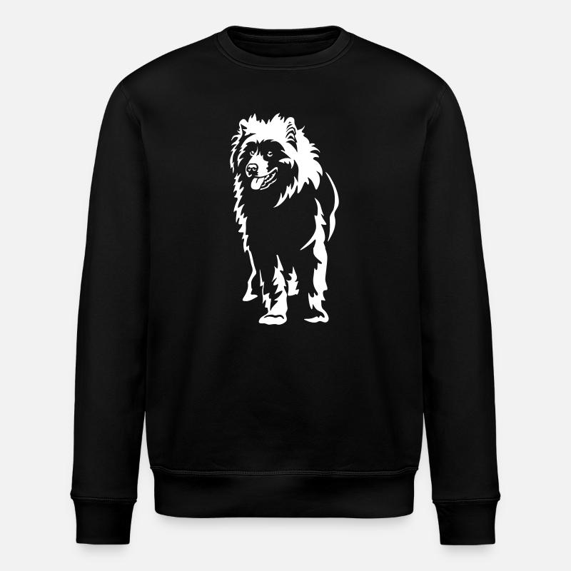 Samoyed "Black Edition" - Stanley/Stella ROLLER Unisex Organic Sweatshirt - black