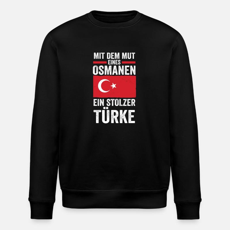 Turcs Turquie Turquie - Sweat bio ROLLER Stanley/Stella Unisexe - noir