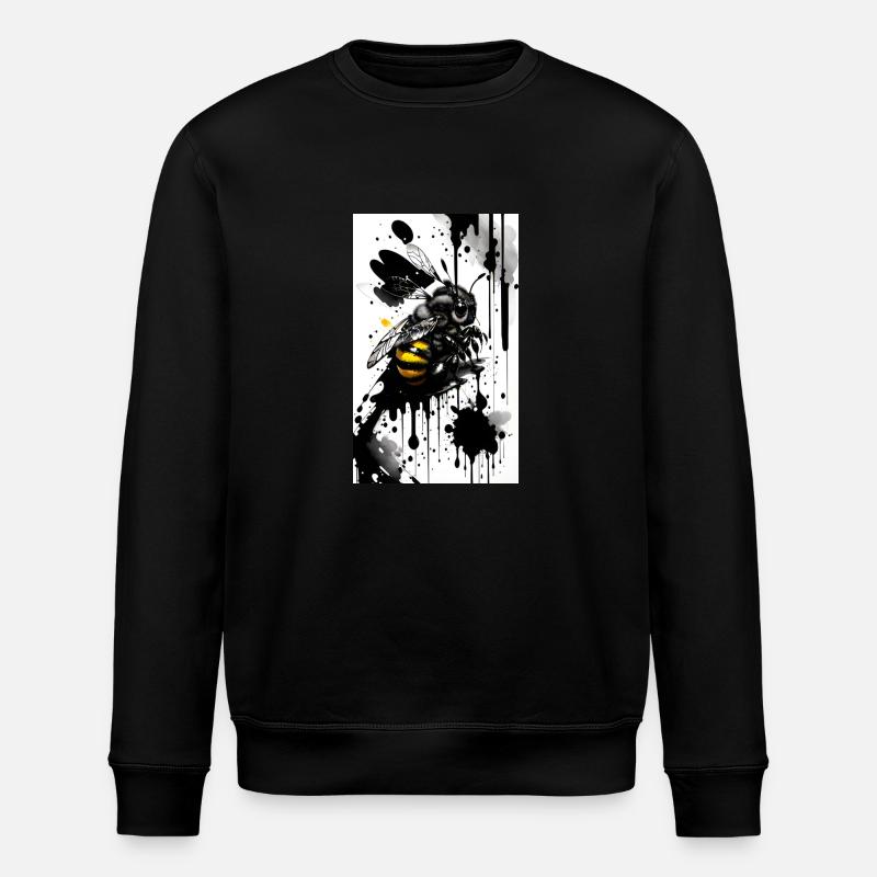 Abeille mignonne - Sweat bio ROLLER Stanley/Stella Unisexe - noir