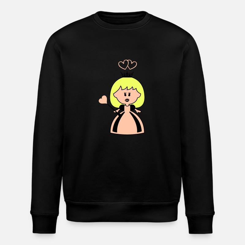 amour de princesse - Sweat bio ROLLER Stanley/Stella Unisexe - noir