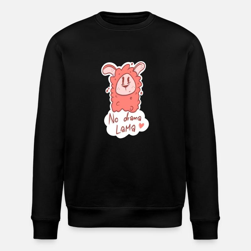 Lama4 - Stanley/Stella ROLLER Unisex Organic Sweatshirt - black
