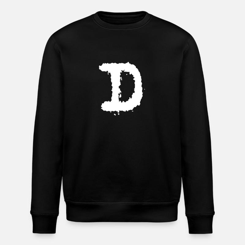 D - Stanley/Stella ROLLER Unisex Organic Sweatshirt - black