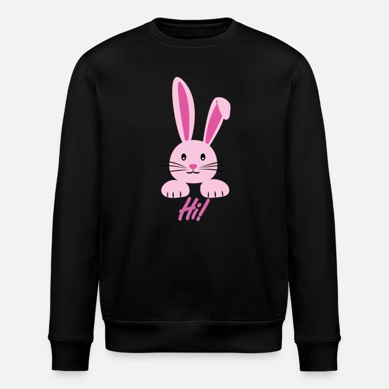 LAPIN - Sweat bio ROLLER Stanley/Stella Unisexe - noir