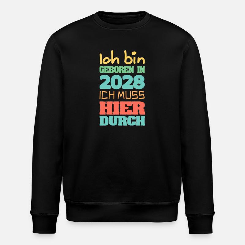 Je suis 2028 - Sweat bio ROLLER Stanley/Stella Unisexe - noir