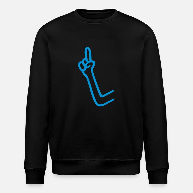 Brainy Explain Hand - Sweat bio ROLLER Stanley/Stella Unisexe - noir