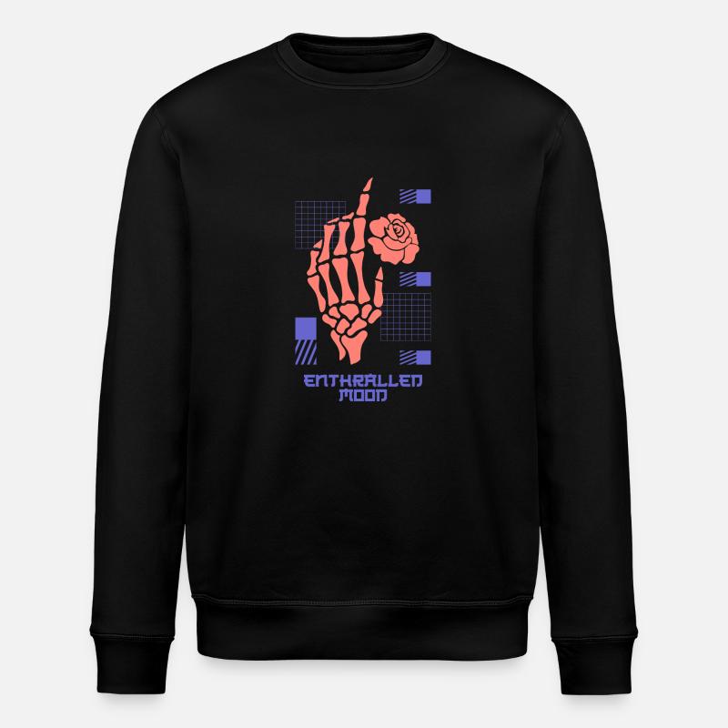 Enthralled Moon - Stanley/Stella Unisex Bio-Sweatshirt ROLLER - Schwarz