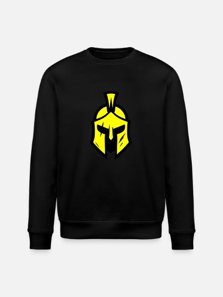 Spartaner Helm Symbol - Stanley/Stella Unisex Bio-Sweatshirt ROLLER - Schwarz