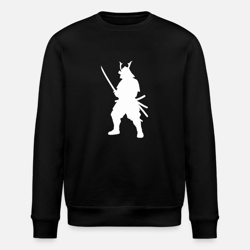 samurai - Stanley/Stella Unisex Bio-Sweatshirt ROLLER - Schwarz