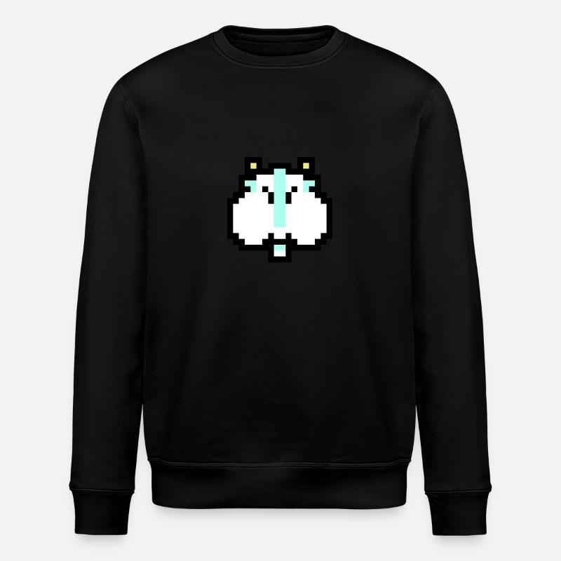Cloud cat - Stanley/Stella Unisex Bio-Sweatshirt ROLLER - Schwarz
