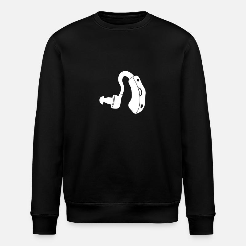 Hörgerät_pa7 - Stanley/Stella Unisex Bio-Sweatshirt ROLLER - Schwarz