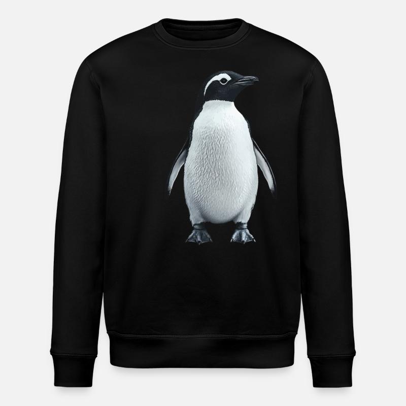 Pinguin - Stanley/Stella Unisex Bio-Sweatshirt ROLLER - Schwarz