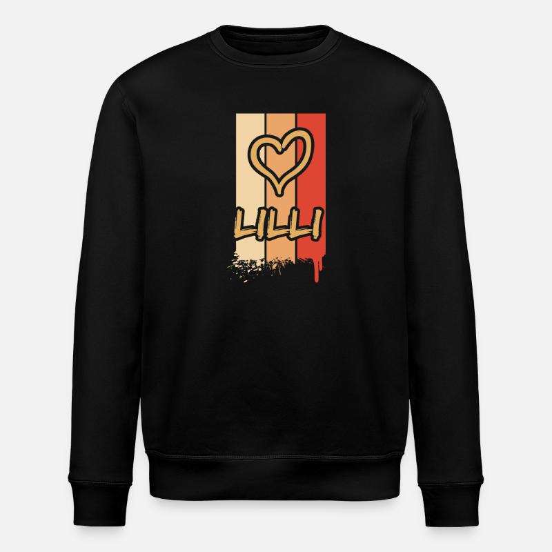 Lilli Lilli - Stanley/Stella ROLLER Unisex Organic Sweatshirt - black