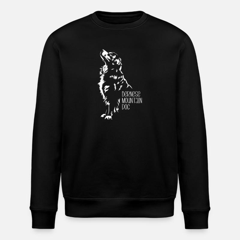 Bouvier Bernois Silhouette Dogs Wilsigns - Sweat bio ROLLER Stanley/Stella Unisexe - noir