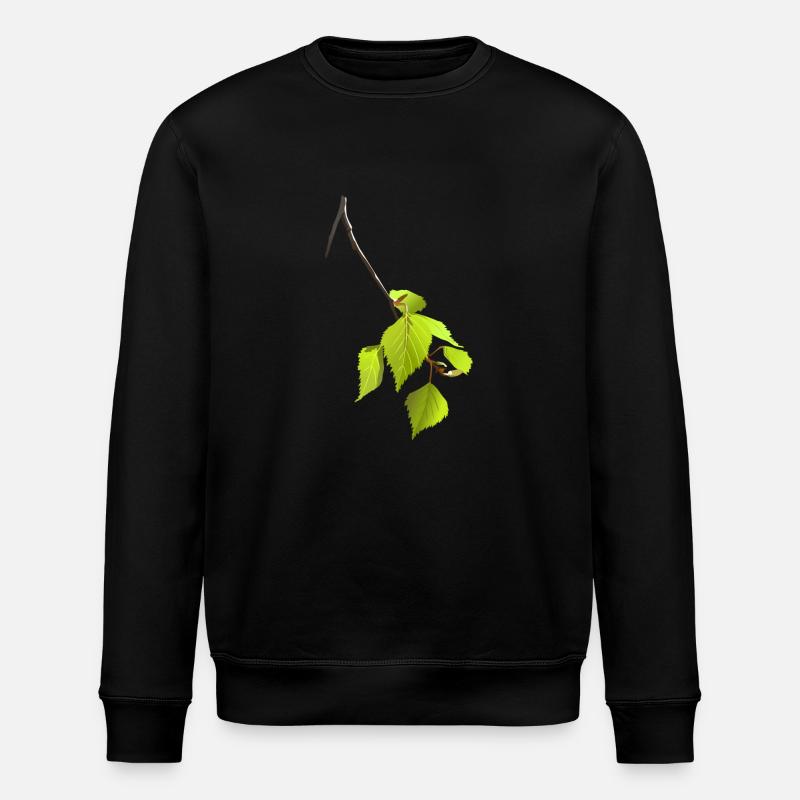 Birke - Stanley/Stella Unisex Bio-Sweatshirt ROLLER - Schwarz