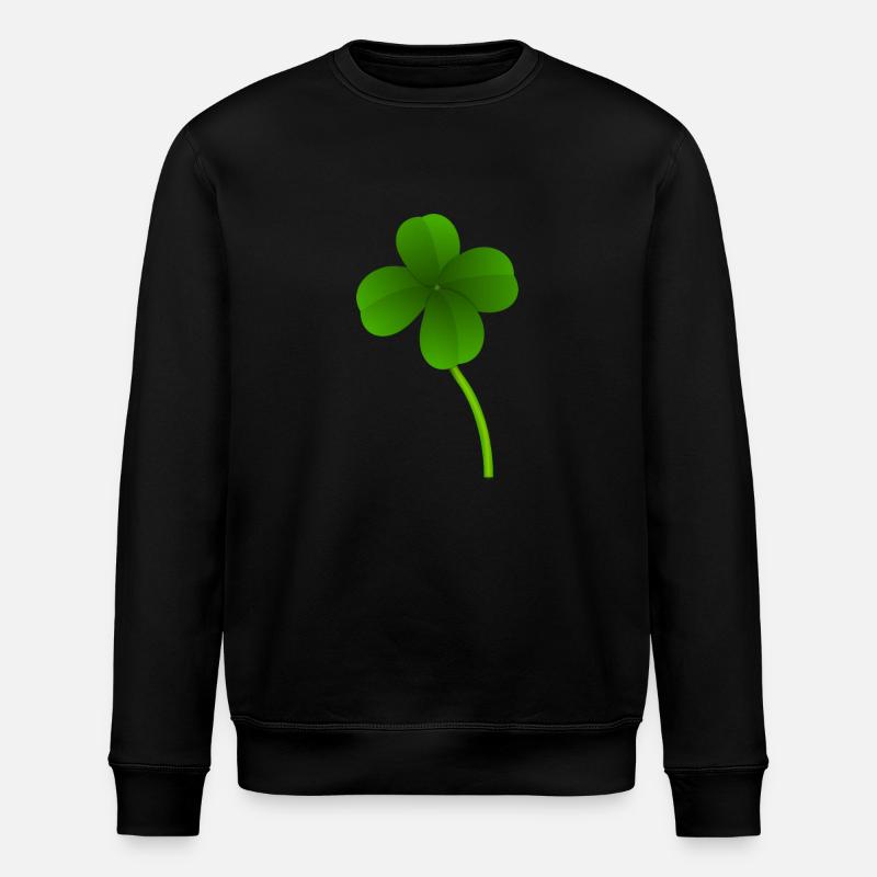 Kleeblatt - Stanley/Stella Unisex Bio-Sweatshirt ROLLER - Schwarz