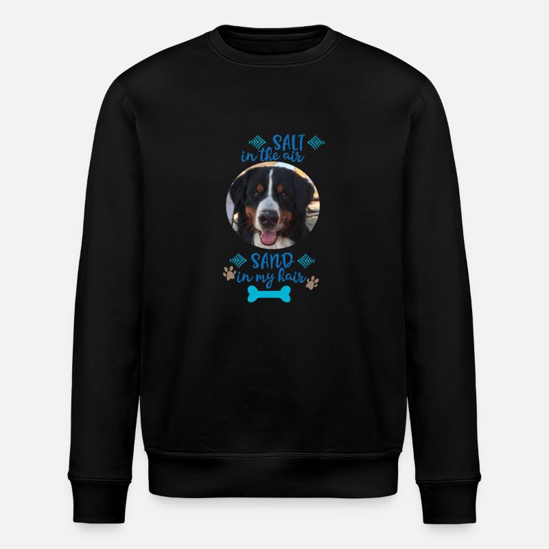 Hund - Stanley/Stella Unisex Bio-Sweatshirt ROLLER - Schwarz