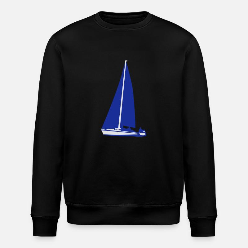 voilier, voile - Sweat bio ROLLER Stanley/Stella Unisexe - noir