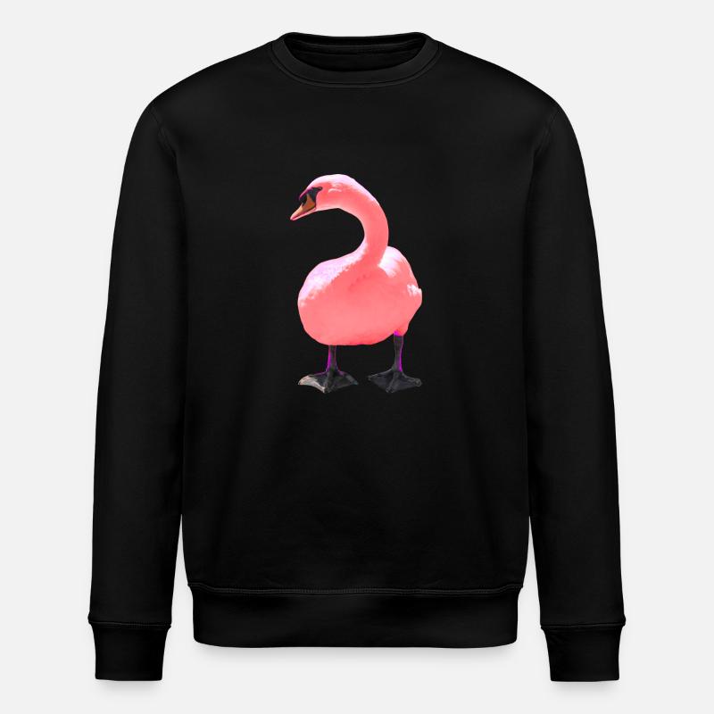 Schwan - Stanley/Stella Unisex Bio-Sweatshirt ROLLER - Schwarz