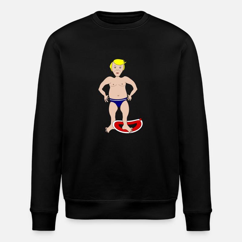 Nageurs libres - Sweat bio ROLLER Stanley/Stella Unisexe - noir