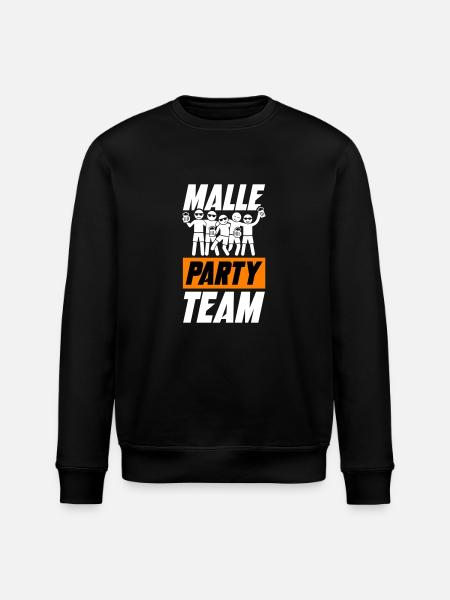 Malle Party Team - Stanley/Stella ROLLER Unisex Organic Sweatshirt - black