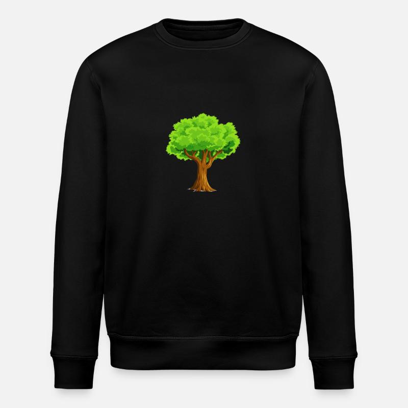arbre - Sweat bio ROLLER Stanley/Stella Unisexe - noir