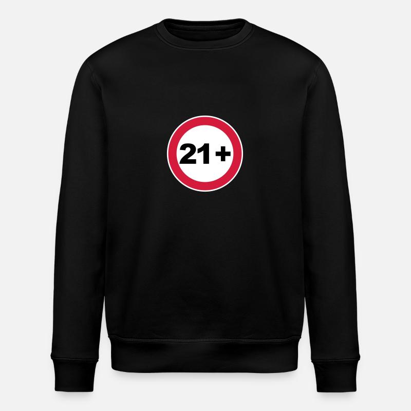 21e anniversaire 21+ - Sweat bio ROLLER Stanley/Stella Unisexe - noir