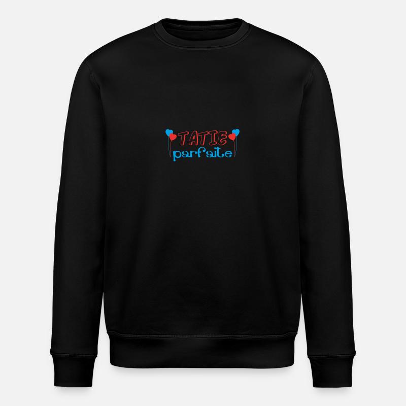 TATIE parfaite - Sweat bio ROLLER Stanley/Stella Unisexe - noir