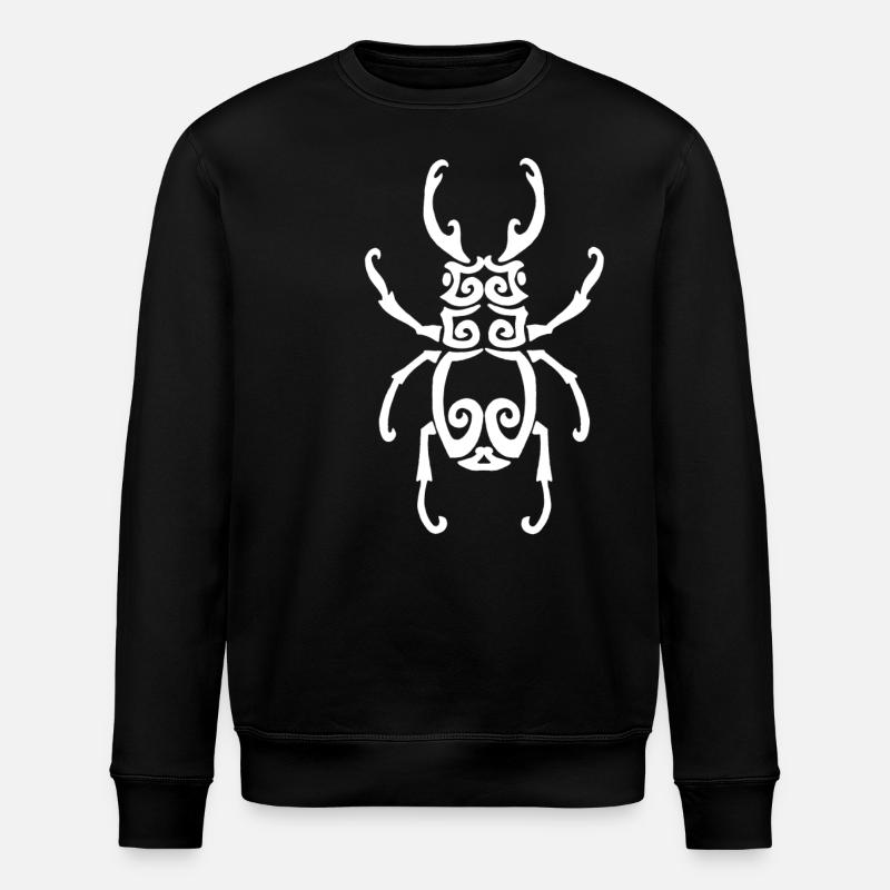 Insecte blanc - Sweat bio ROLLER Stanley/Stella Unisexe - noir