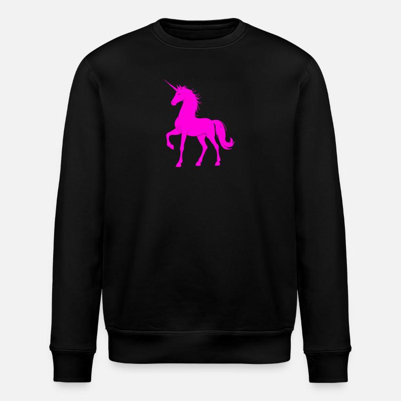 Licorne - Sweat bio ROLLER Stanley/Stella Unisexe - noir