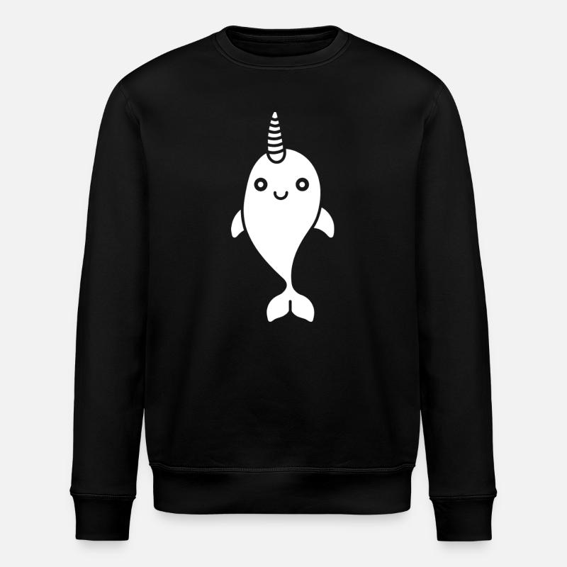 narval - Sweat bio ROLLER Stanley/Stella Unisexe - noir