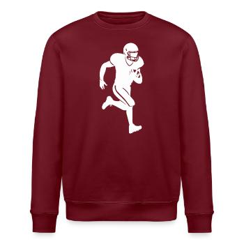 Joueur de football américain Silhouette Enfants - Sweat bio ROLLER Stanley/Stella Unisexe - bordeaux - Devant - Nik (191cm)