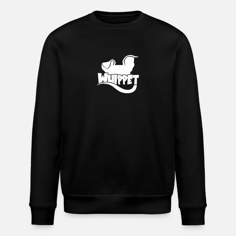 Silhouette Whippet - Blanc - Sweat bio ROLLER Stanley/Stella Unisexe - noir