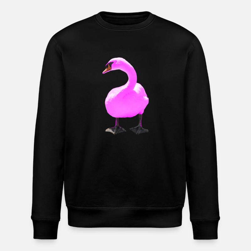 Schwan - Stanley/Stella Unisex Bio-Sweatshirt ROLLER - Schwarz